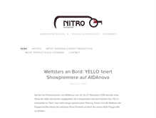 Tablet Screenshot of nitrobooking.com